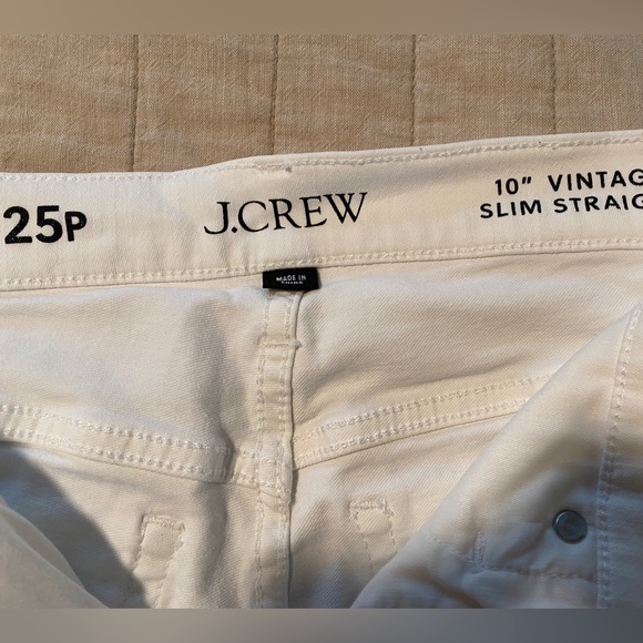 J.Crew Size 25P Vintage Slim Straight Jean - Picture 3 of 5